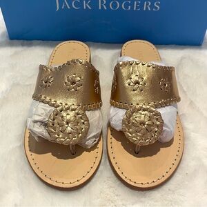 Jack Rogers Rose Gold Sandal